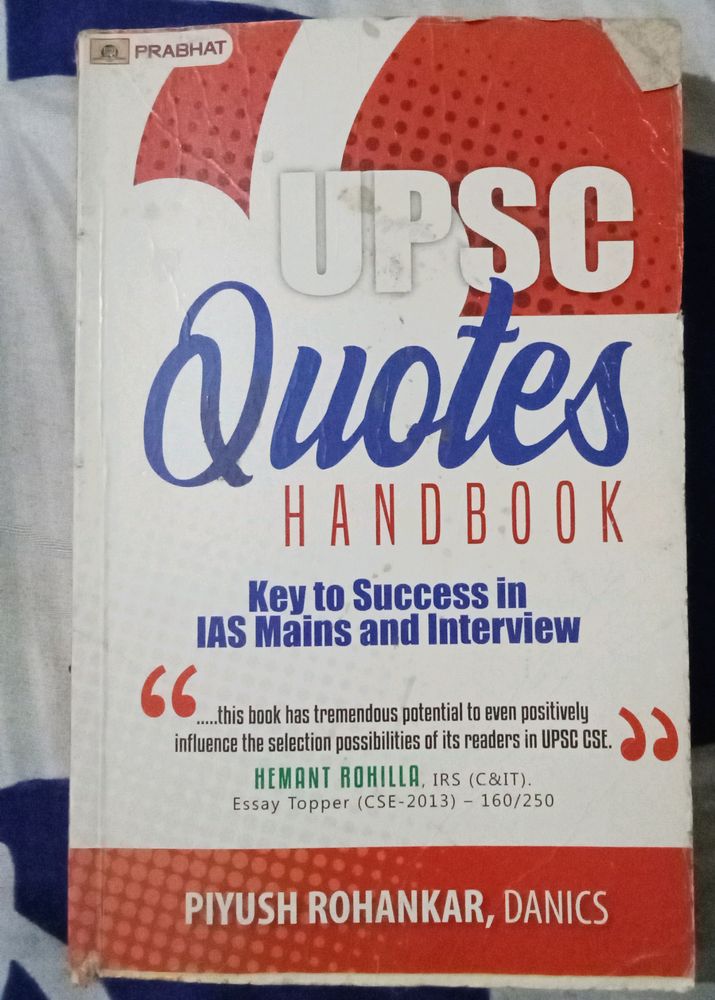 UPSC Quotes Handbook - Key to Success