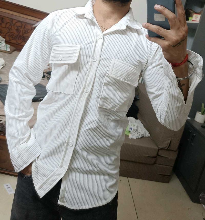 White Cottrai Shirt