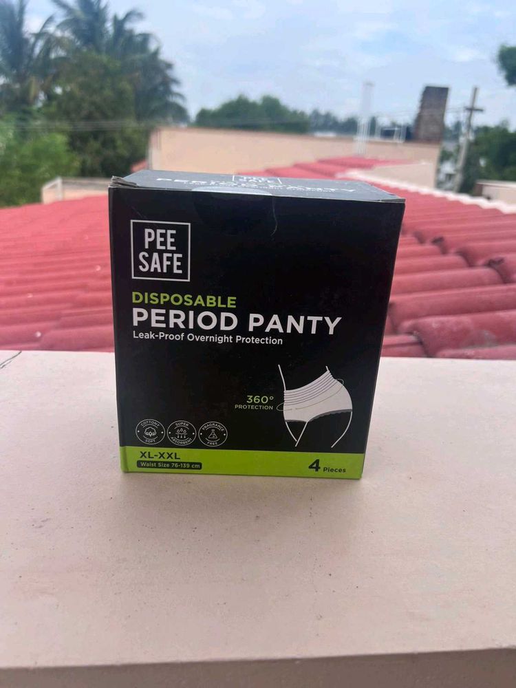 Pee Safe Period Panty 4+1 Boxes