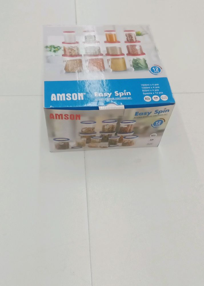 Amson 12pcs Airtight Kitchen Storage Containers