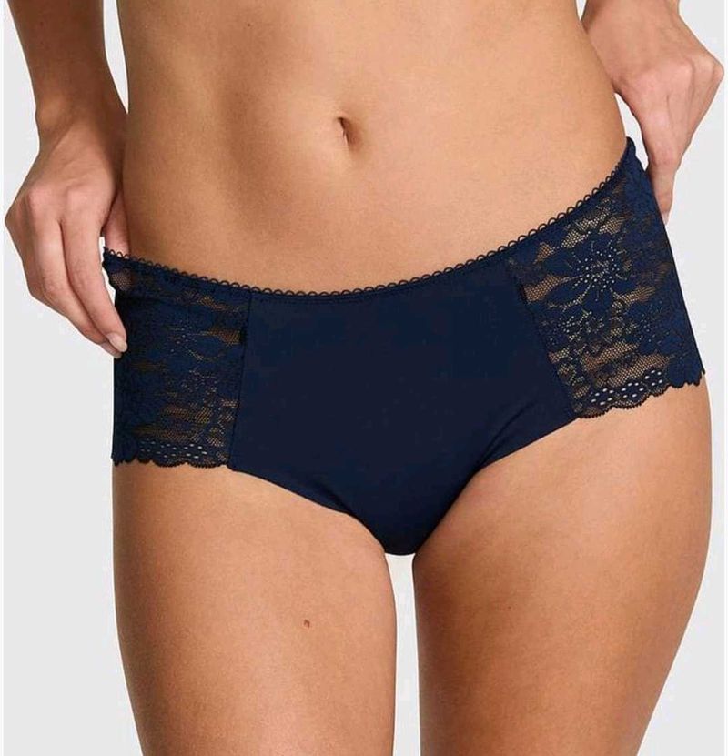 Navy Lace panty