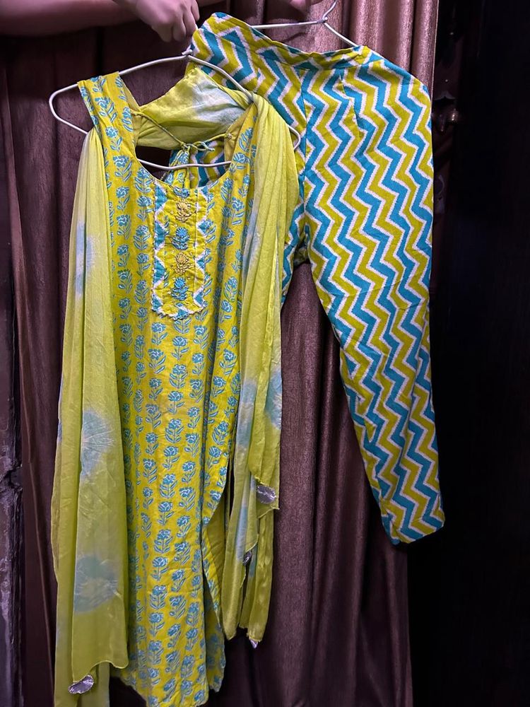 Pure Cotton Suit