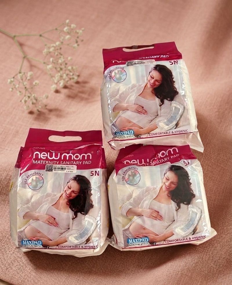 New Mom Maternity Sanitary Pads - Pack of 3