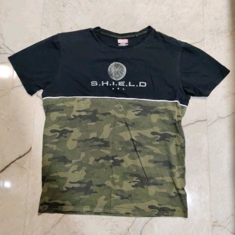 Marvel S.H.I.E.L.D. Camo T-Shirt