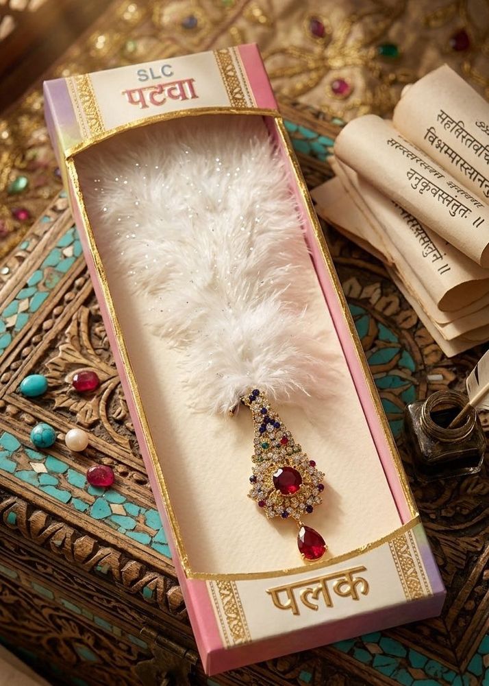groom Feather Brooch   Accessory