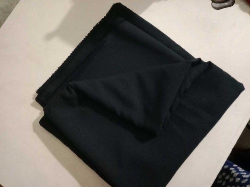 Navy Blue Dress Material Fabric 5 मीटर