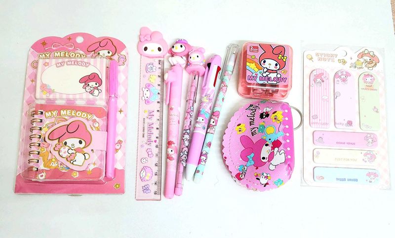 Cute My Melody Stationery Mix Combo