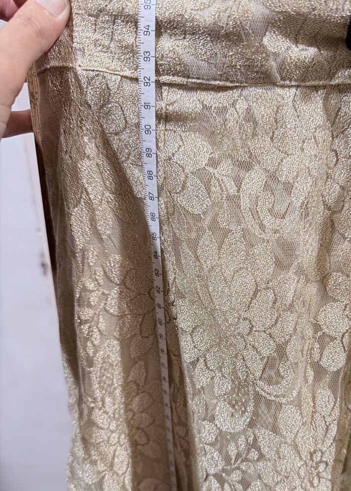 Elegant Gold Lace plazo