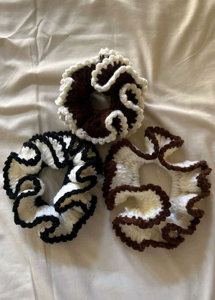 Handmade Crochet Scrunchie