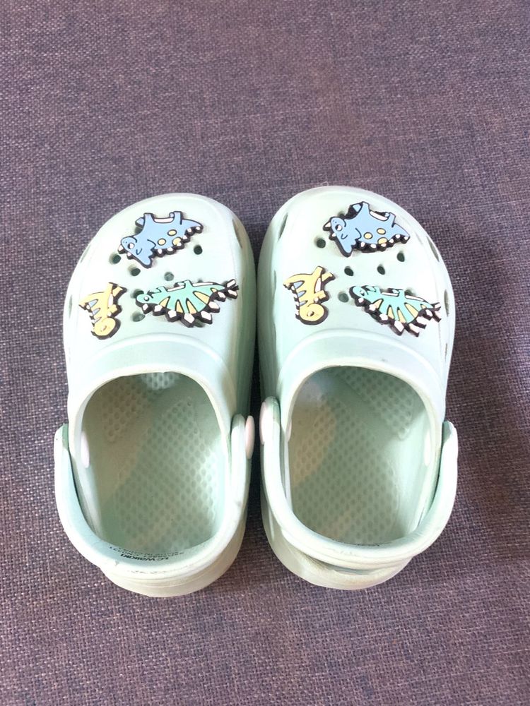 Cute Dinosaur Clogs for Kids - 1 year