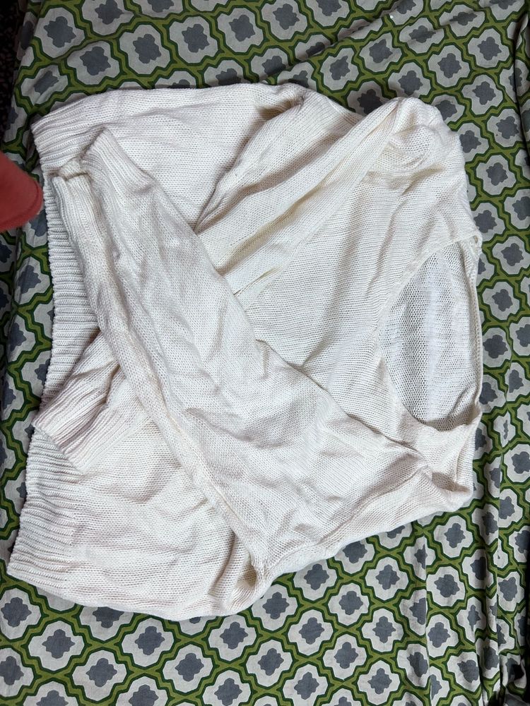 Cream Knit Sweater