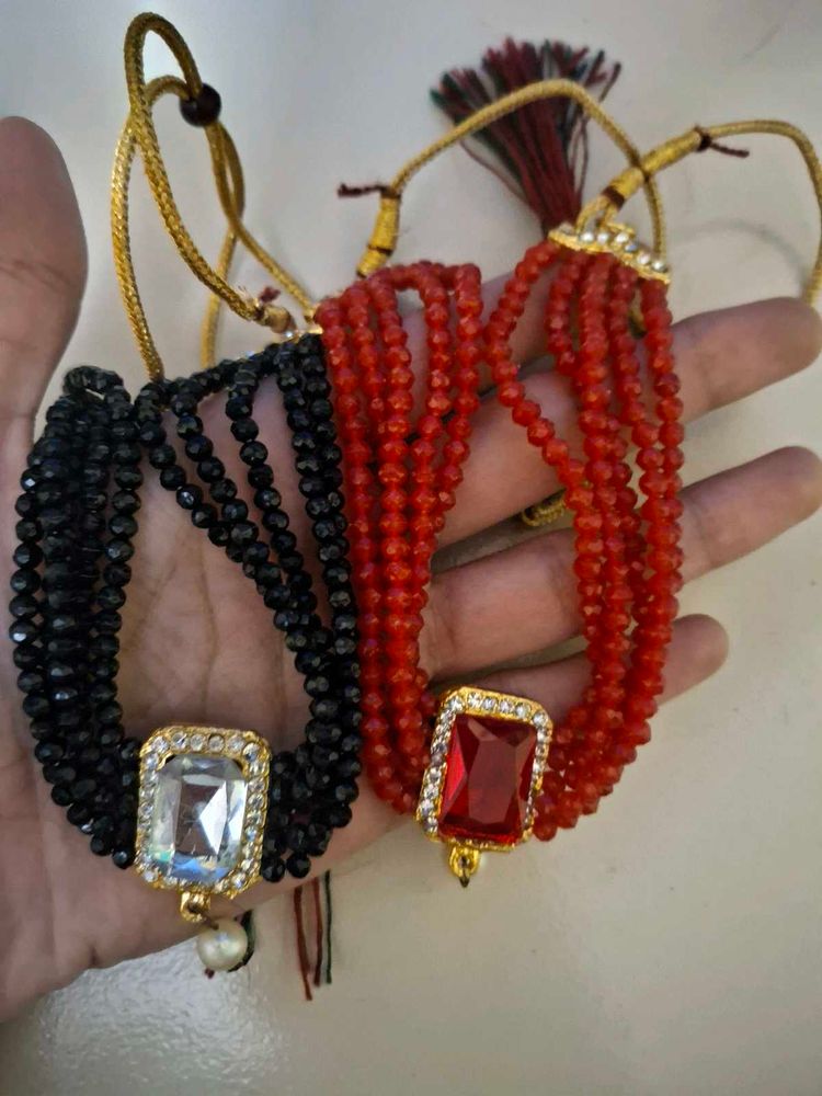 Elegant Beaded Choker Necklace Set