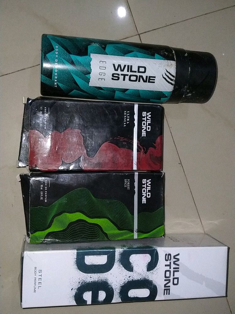 Wild Stone Combo  🥳 Of 5 Perfume