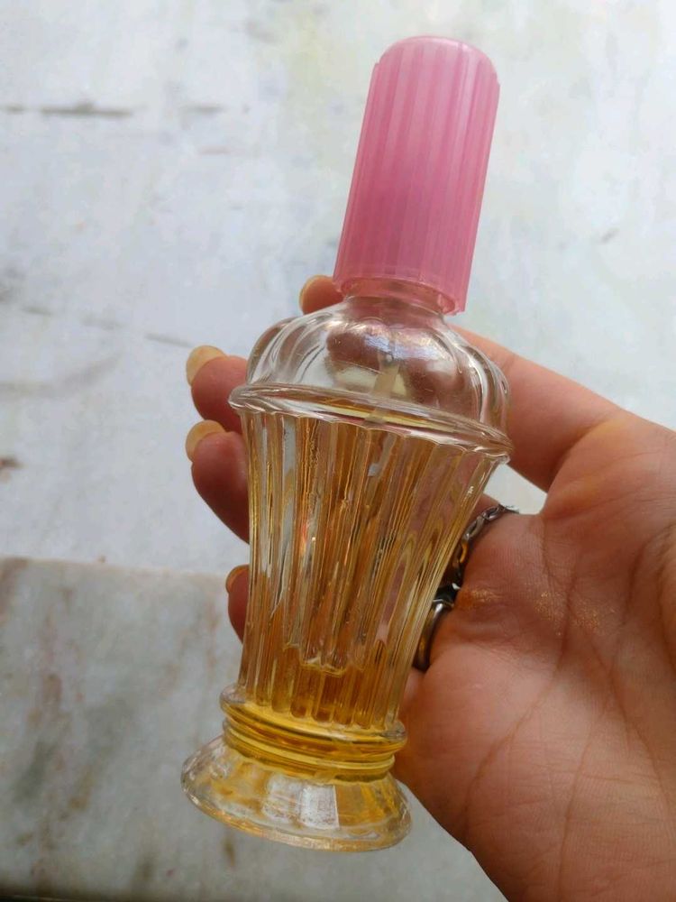 Floral and Rose note Vintage Perfume Bottle