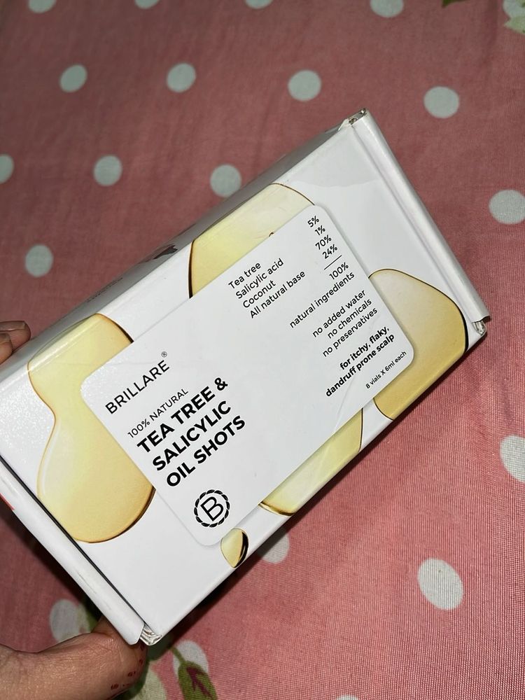 Brillare Tea Tree &amp; Salicylic Oil Shots