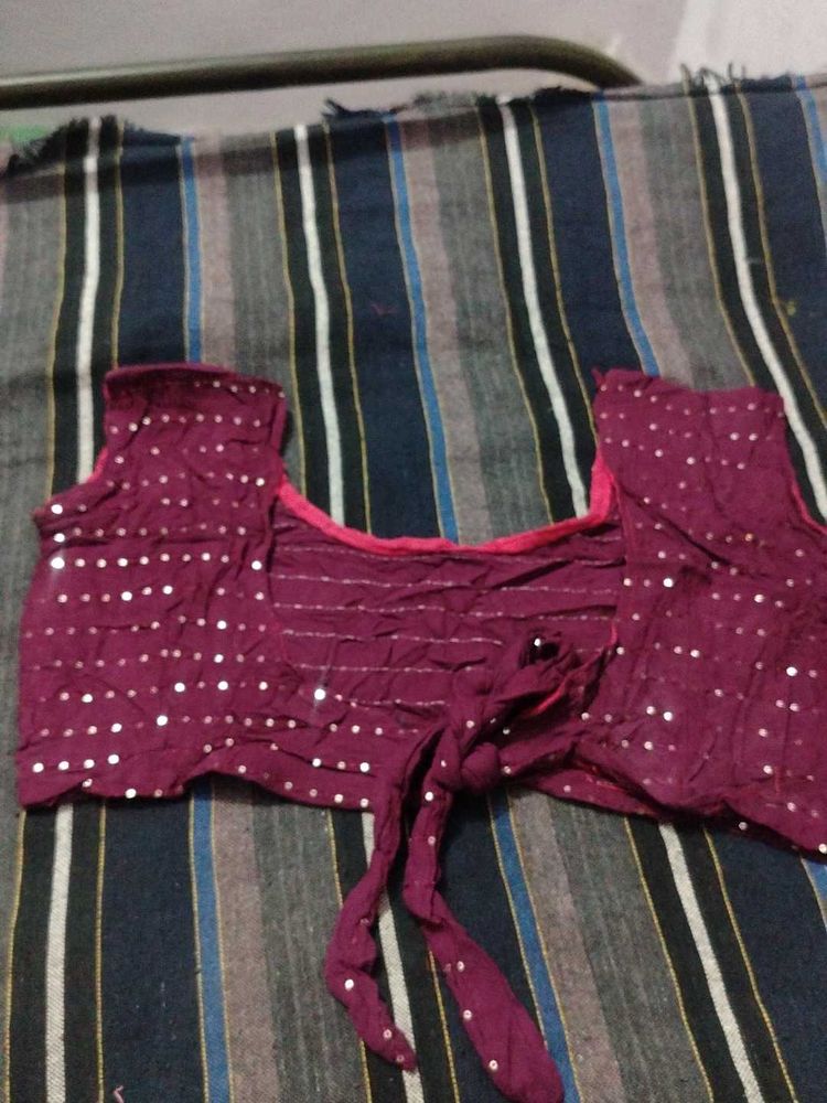 Maroon Blouse no return