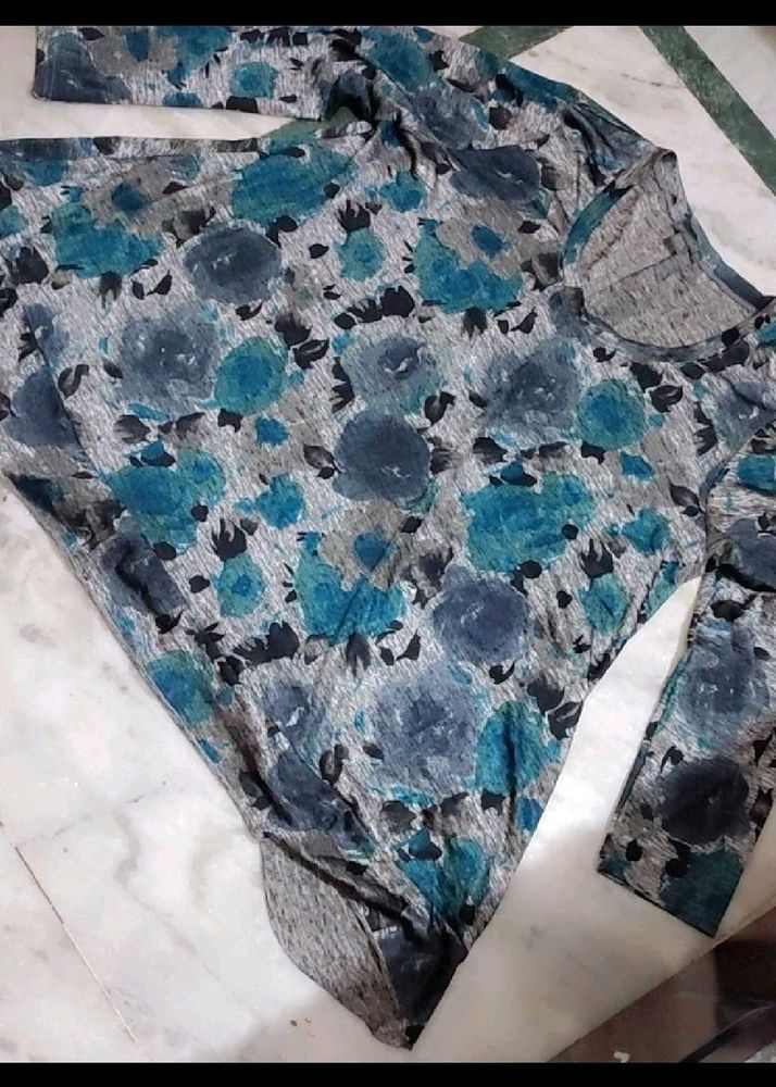 Multi Printed Top For Healthy Girl &amp; Woman 52 Bust