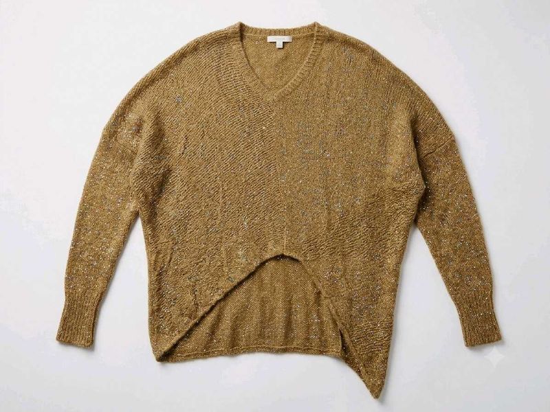 Branded Cozy stylish sequence work top
