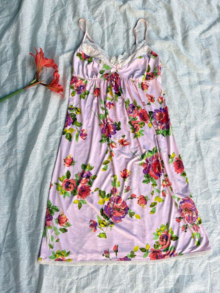 Pastel Floral Nightgown