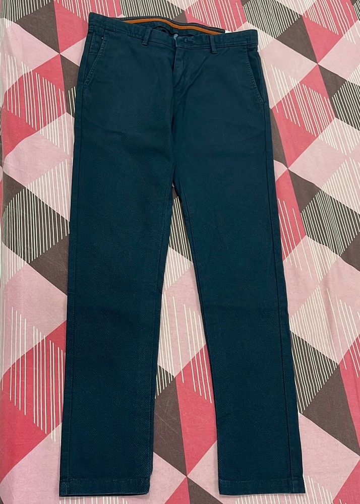 Men's Casual Blue Pants