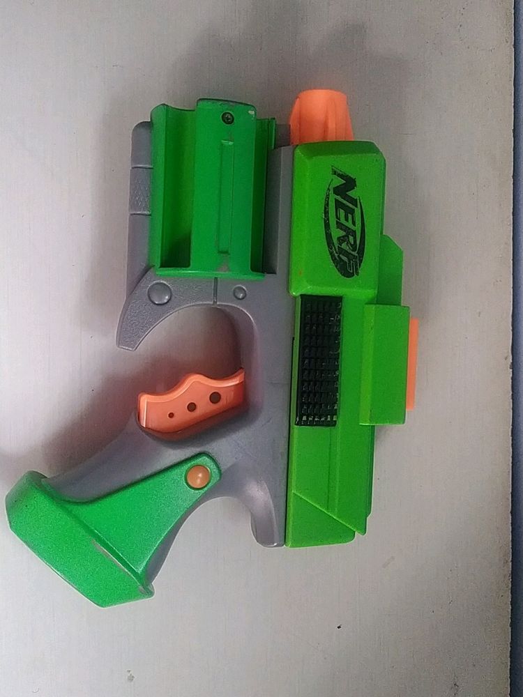 Nerf Tactical Green Crossfire Pistol Dart Gun