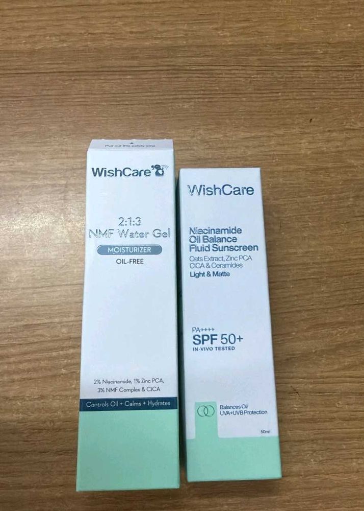 WishCare Niacinamide Oil Balance Fluid Sunscreen