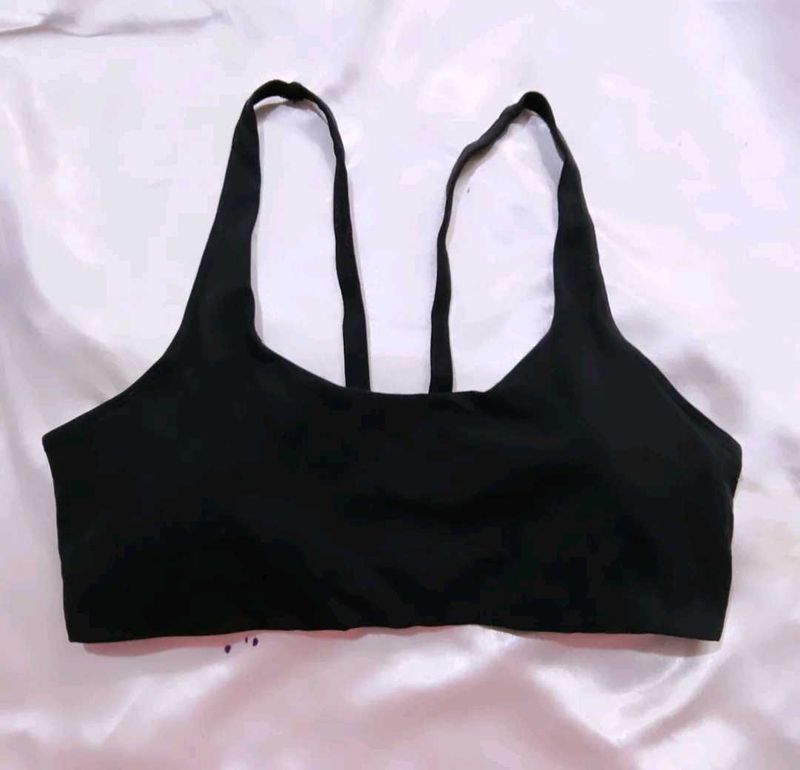 Black Sports Bra