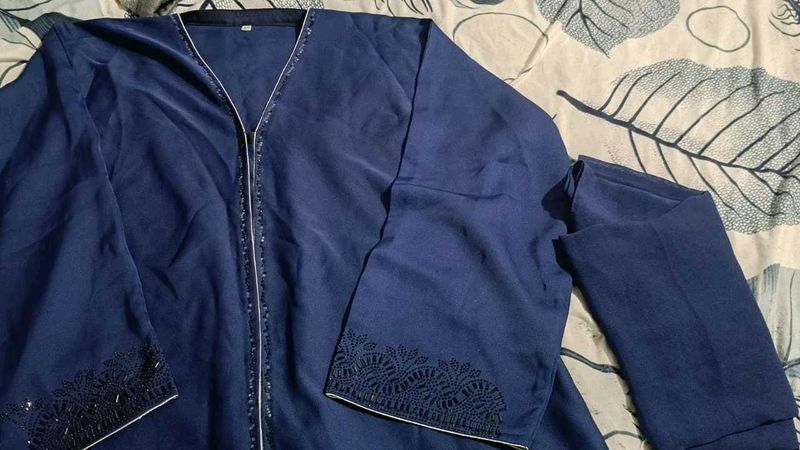 Dubai Blue abaya hijab