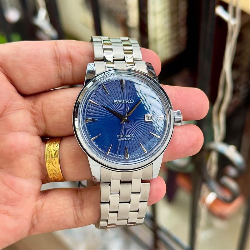 Seiko Presage Automatic Blue Dial Watch