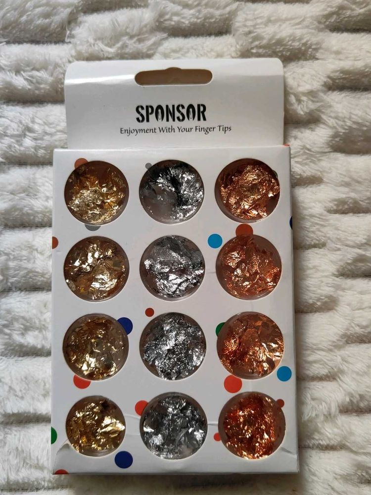 Sponsor nail foil paper
