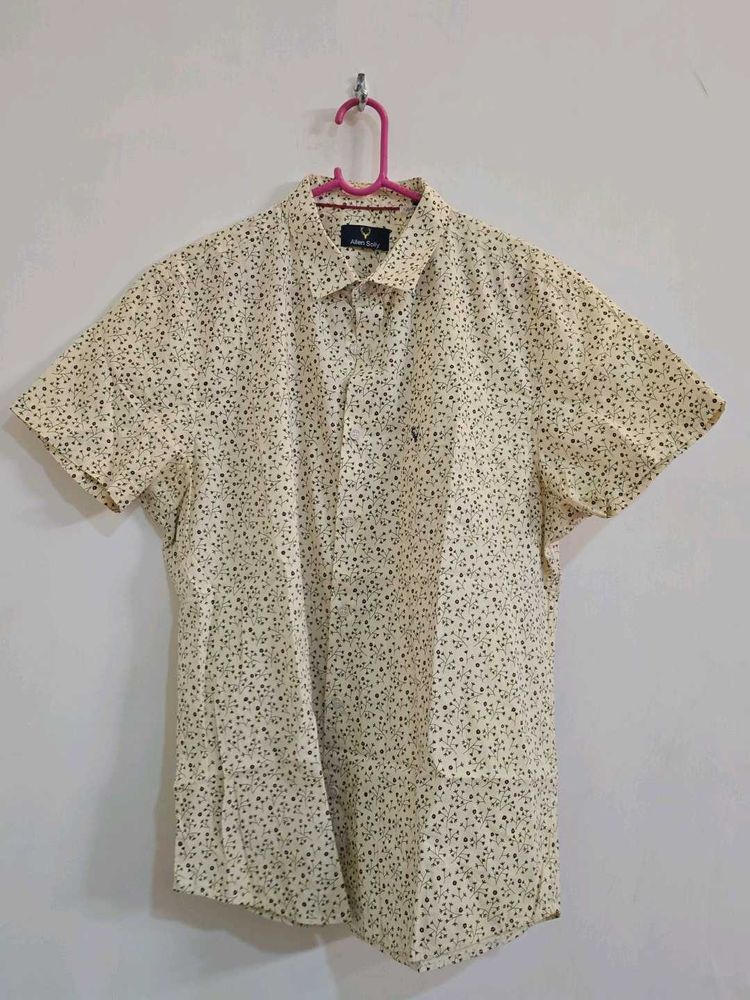 Men's Short Sleeve Printed Shirt