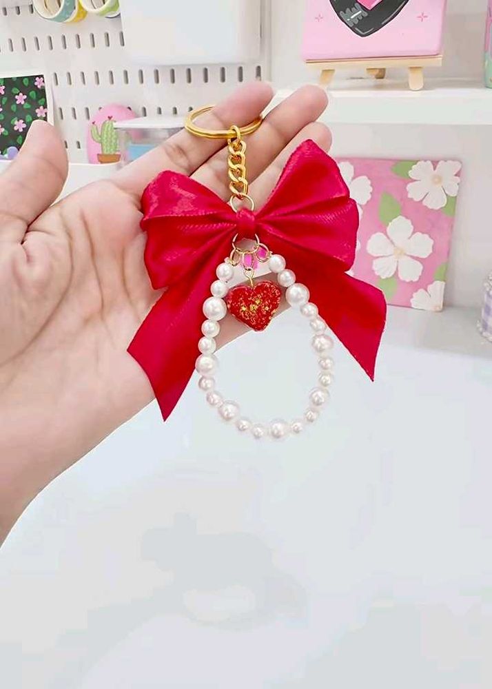hairbow 🎀 keychain