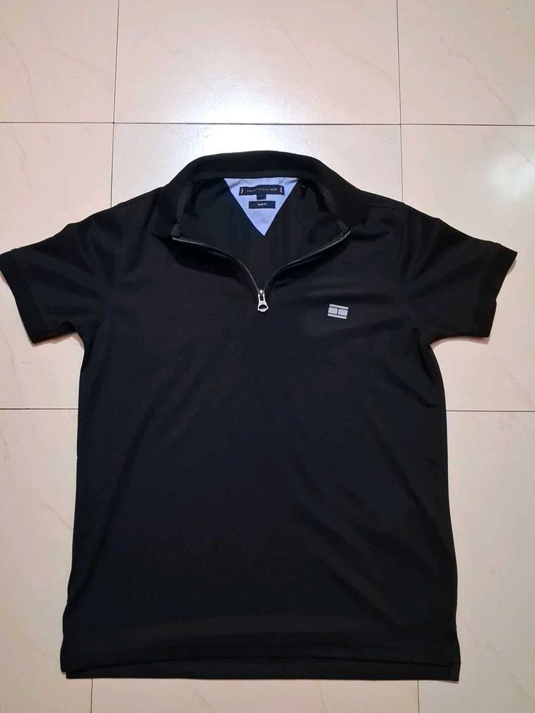 Tommy Hilfiger original Zip Polo tshirt