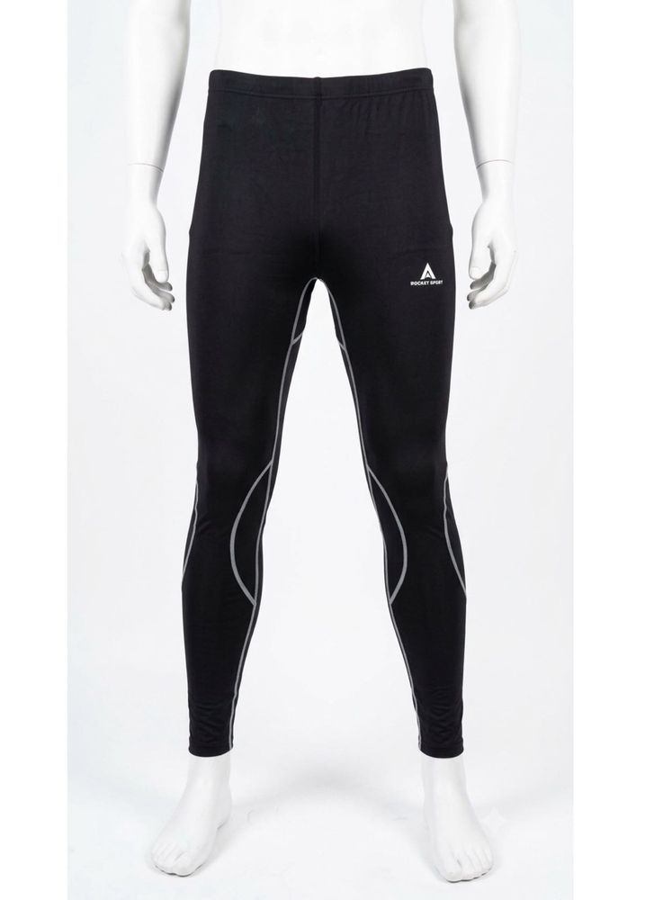 Men's Black Athletic Leggings
