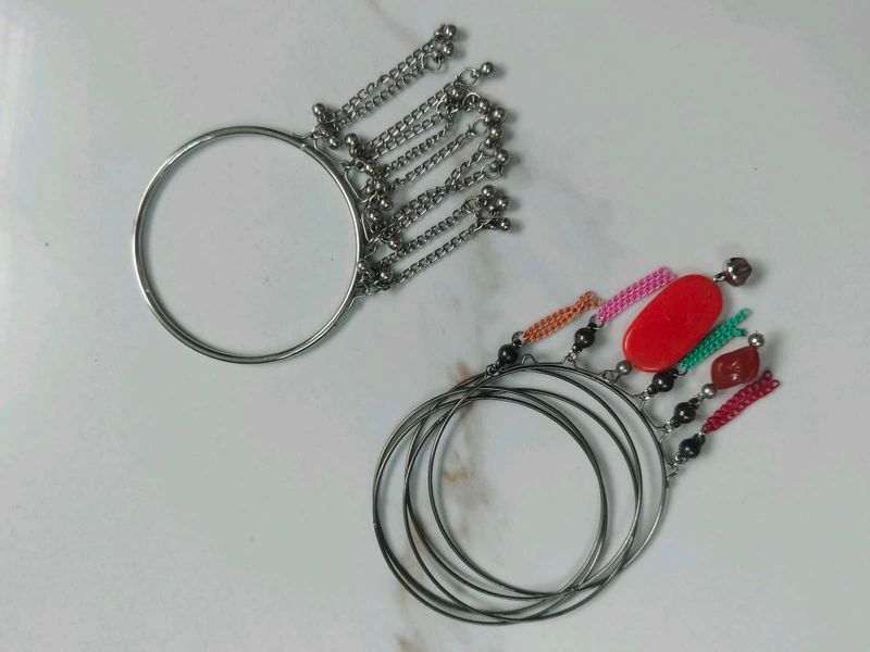 Bohemian Beaded Bangle Set