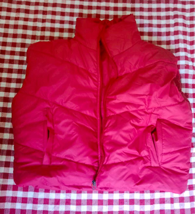 Bright Pink Padded Vest