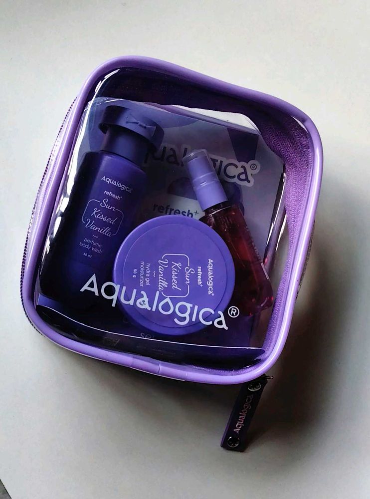 Aqualogica Skincare Kit in Travel Pouch