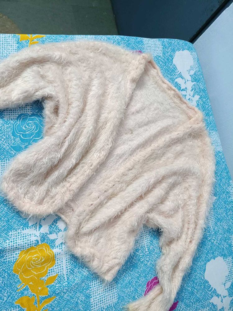 Soft Fuzzy Knit Cardigan