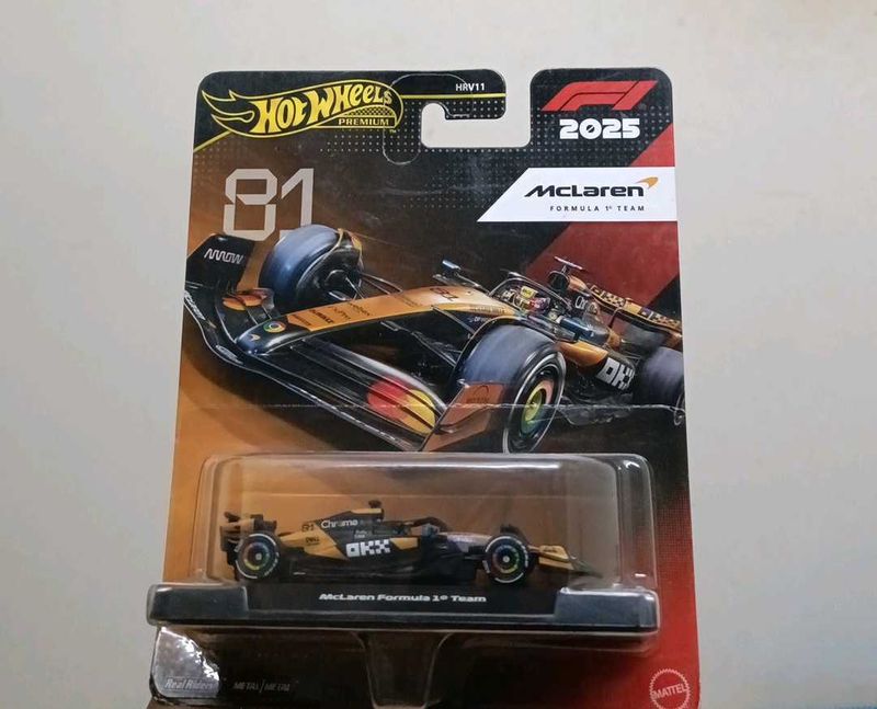 Hot Wheels Premium McLaren Formula 1 Car