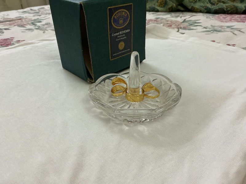 Crystal Bohemia Ring Holder (FROM CZECH REP)