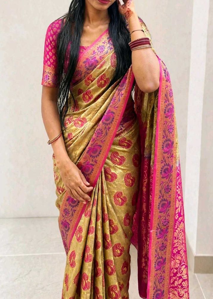 Exquisite Silk Saree with Blouse