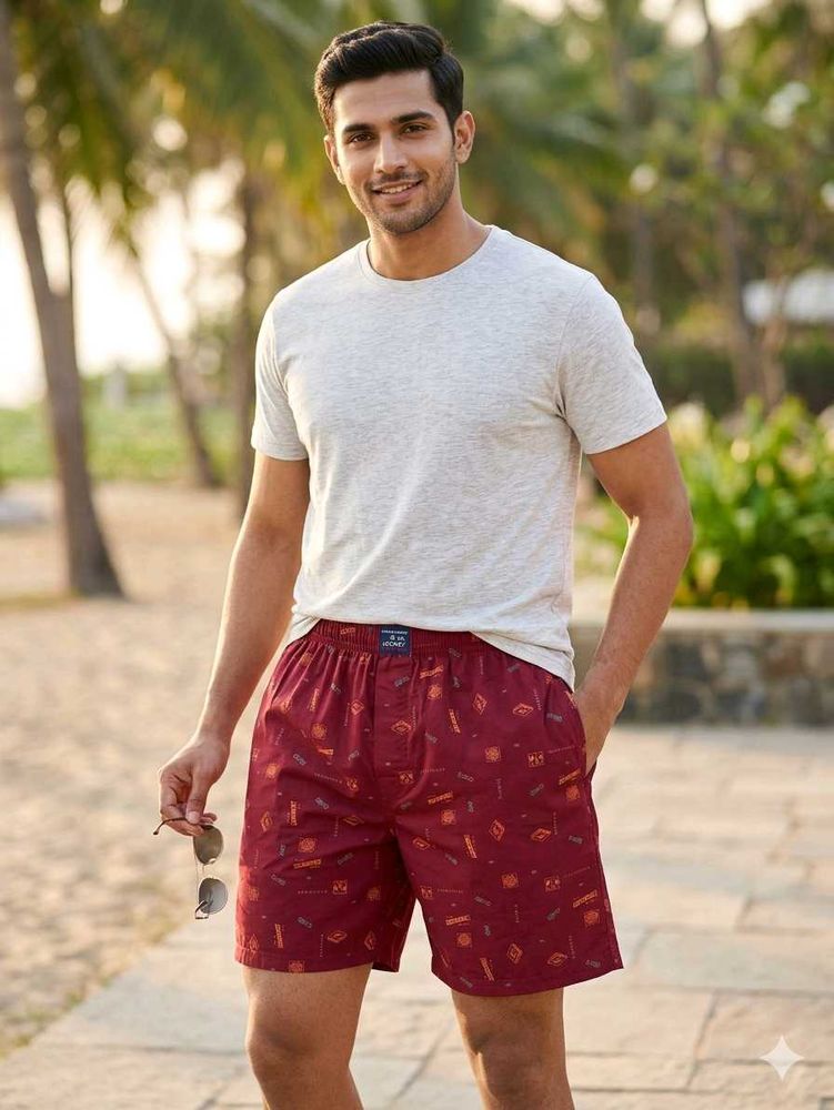 Men's Printed Boxer Shorts