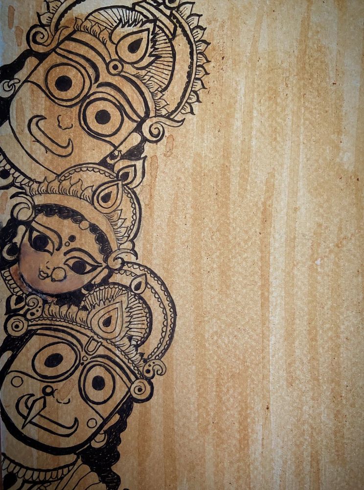 Jay Jagannath Hand-drawn Indian Art
