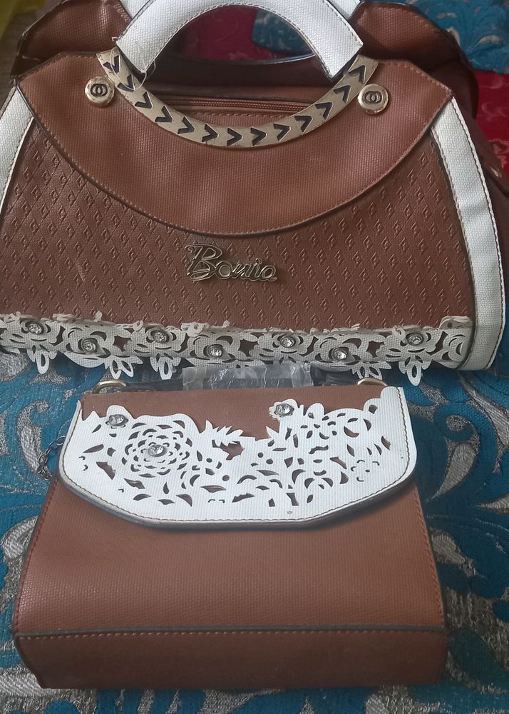 Bonia Branded Handbag Set