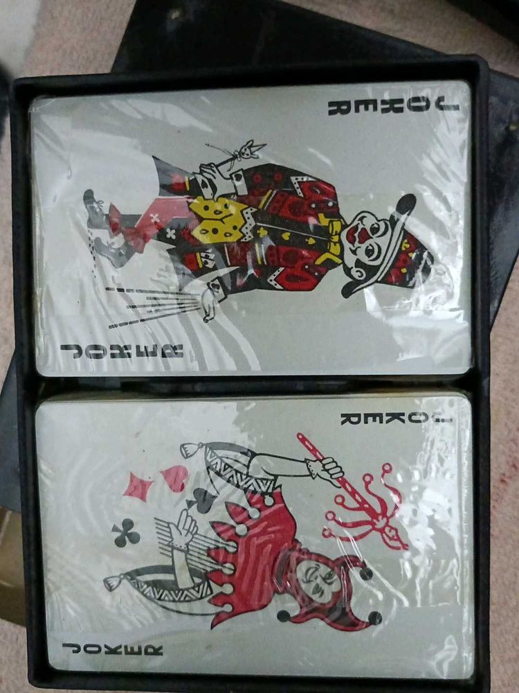 Pack Of 2 Plastic Playing Cards