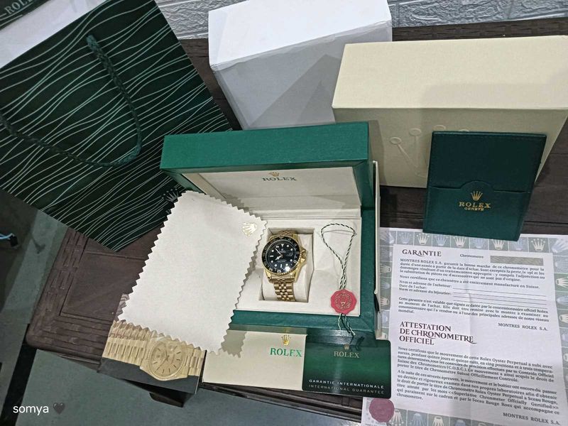 Rolex Watch With Box