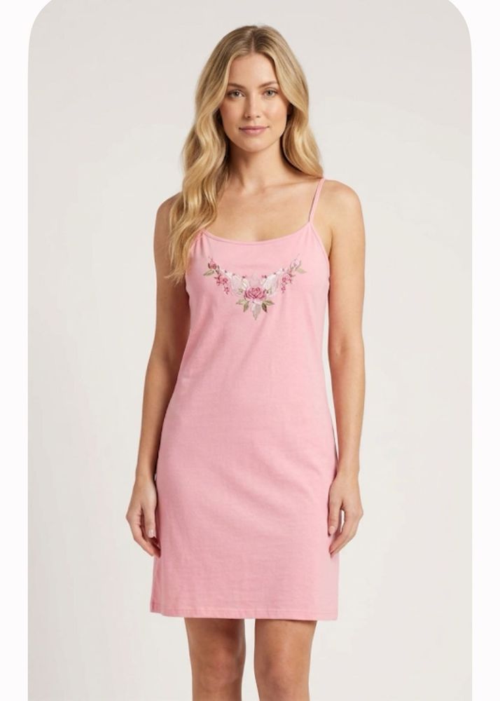 Cute Pink Slip Dress