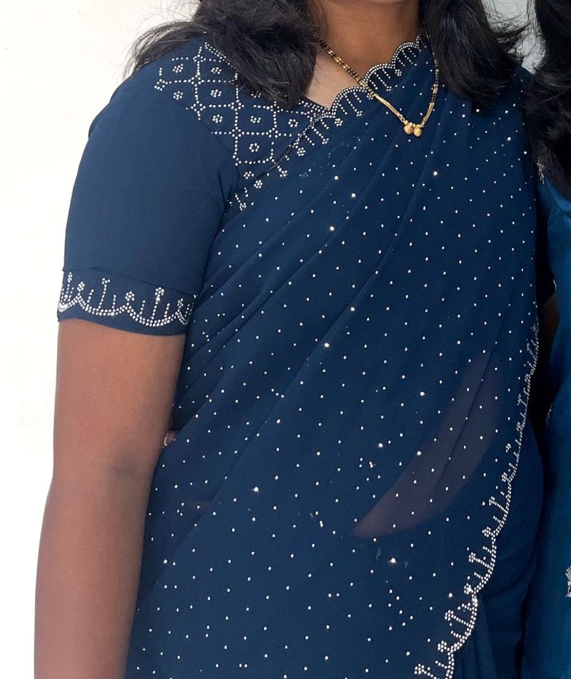 Party wear Saree And Blouse