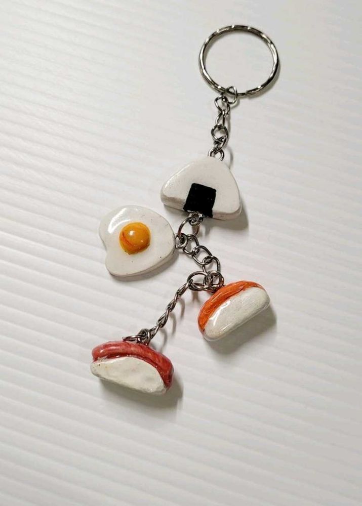 Japanese Food - Sushi, Onigiri, Fried Egg Charms