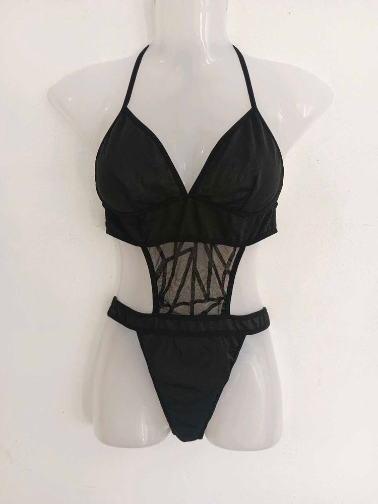 Chic Black Monokini Swimsuit